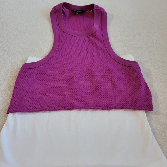 Tube Top NWOT Moda International Fuchsia Halter Tank | Women's Small - Picture 2 of 13